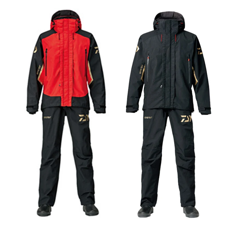 

1Set Outdoors Daiwa Fishing Clothing Sets Men Waterproof Fishing Clothes Winter Sportswear Suit Warm Fishing Shirt