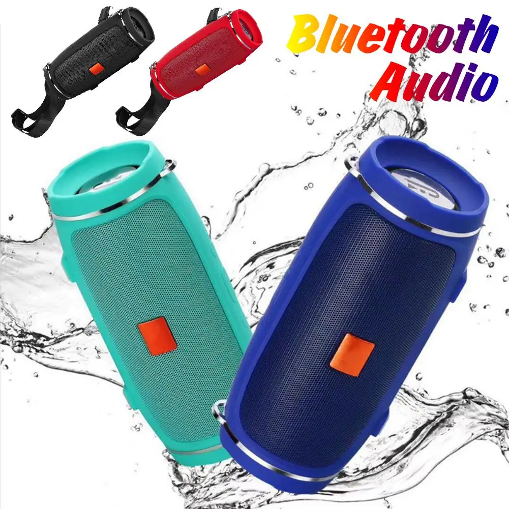 

Waterproof Mini Bluetooth Speaker Outdoor Portable Motion Audio Bluetooth Column Speaker Handsfree For Computer With TF FM USB