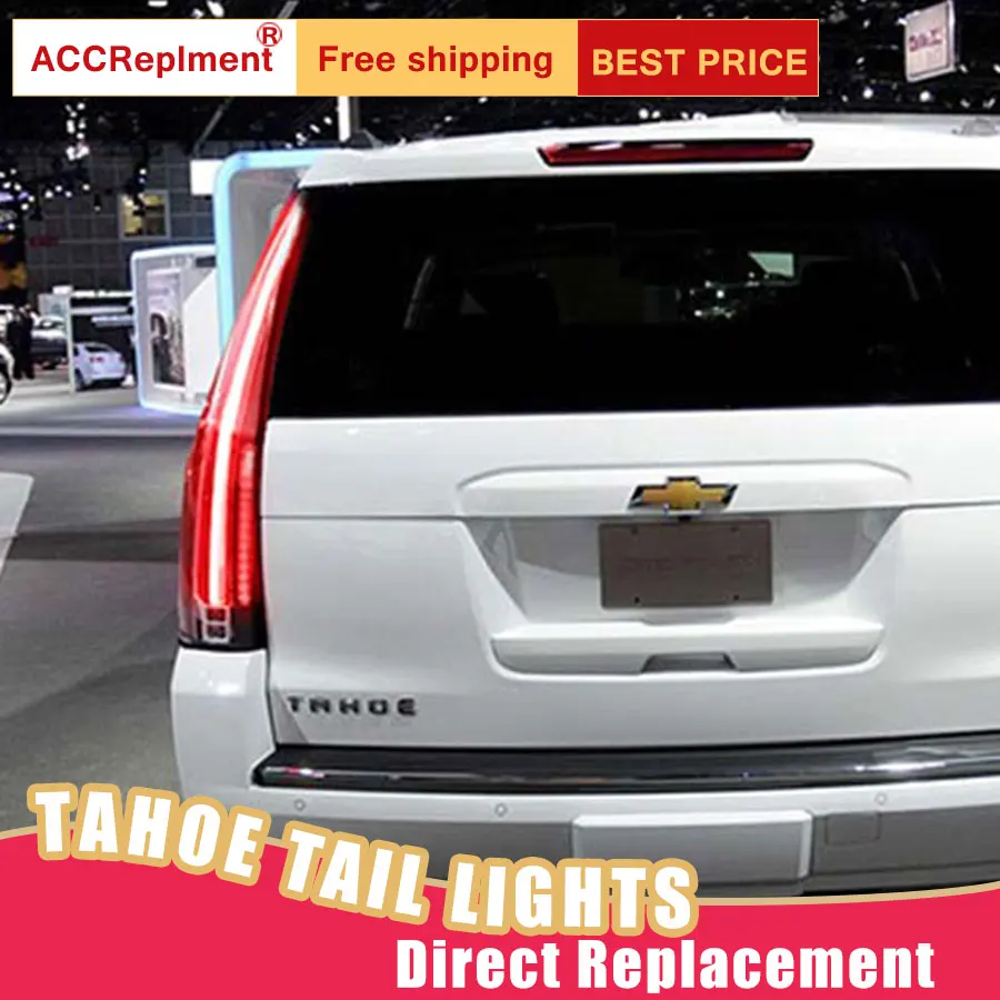Автомобильный Стайлинг светодиодный задний фонарь для CHEVROLET TAHOE 2008 2017 задние
