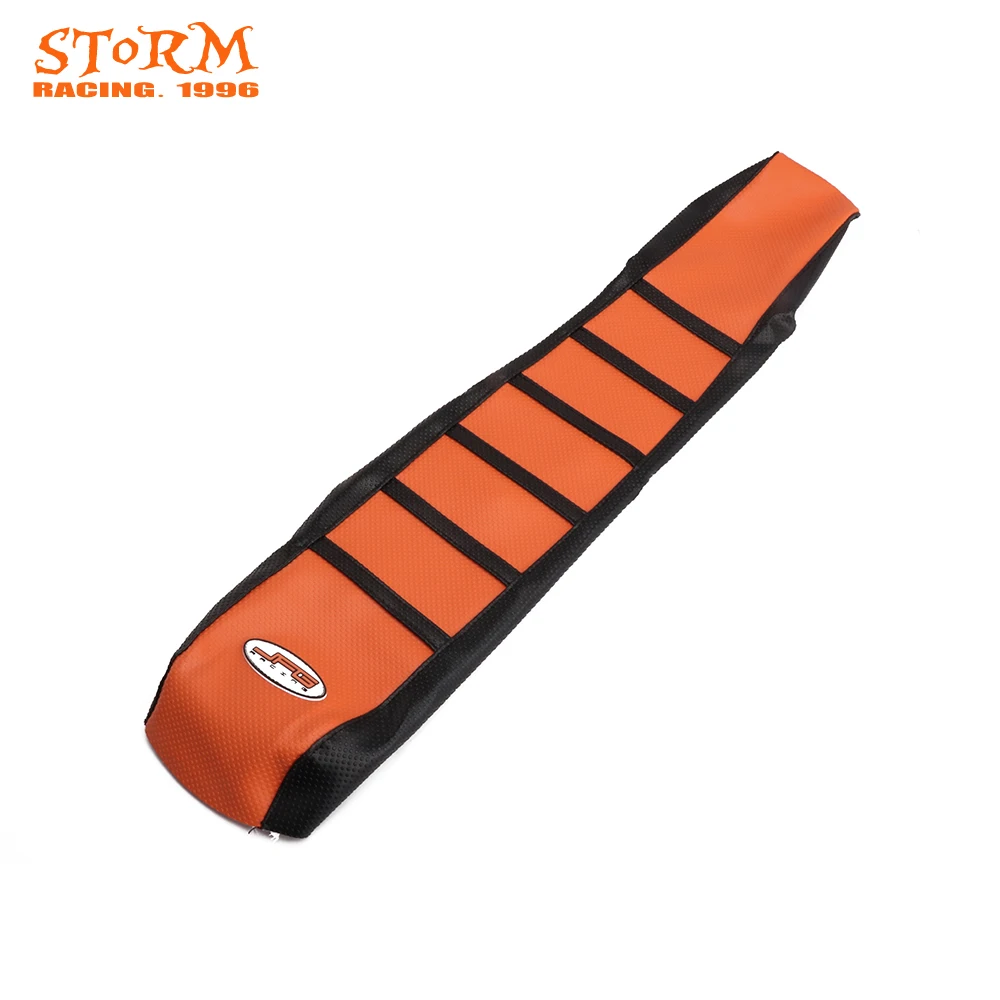 

Gripper Soft Striped Rubber Vinyl Seat Cover For KTM XC EXC SX SX-F 65 85 105 125 144 150 200 250 300 450 500 530 Dirt Pit Bike