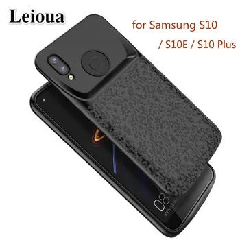 

Leioua Battery Charger Case for Samsung Galaxy S10 Plus 5000mAh External Backup Charger Power Bank Shell for Galaxy S10E S10