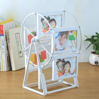 

High Quality Creative Ferris Wheel Frame 5 Inch Windmill Frame Gift Home Decoration Furnishing Murals Photo Frame Set Decoration