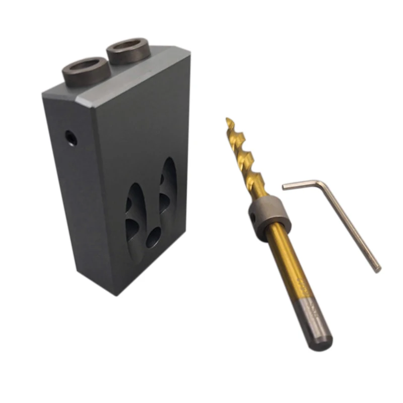 New Mini Style Woodworking Pocket Hole Clamp Jig Kit System DIY Tools 9.5MM Drop Shipping | Инструменты