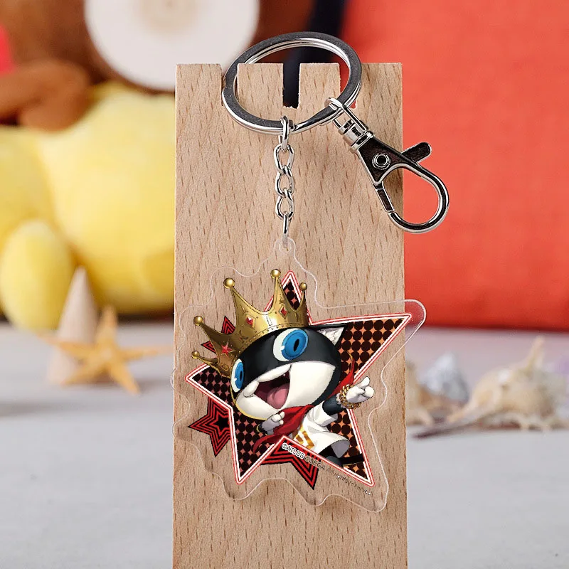 Игровой Persona 5 акриловый брелок с рисунком Джокер Akira Kurusu Автомобильный держатель