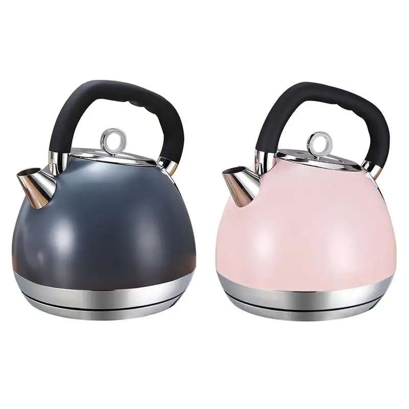 

220V 1.8L Electric Kettle British Style Fast Water Heating Kettle Handheld Kitchen Kettle Automatic Power Off Kettle with Base