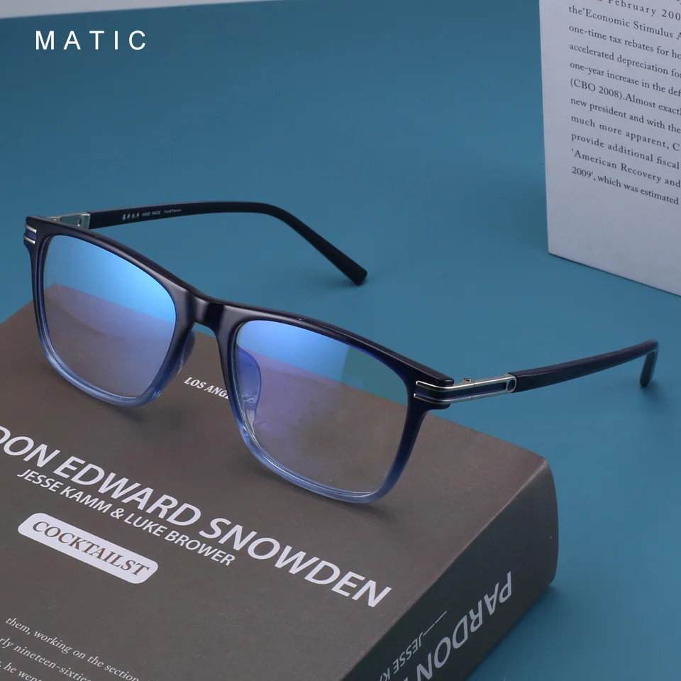 MATIC PPSU титановый сплав анти синий рецепт близорукие очки для мужчин и женщин