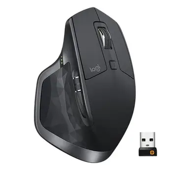 

Logitech MX Master Wireless 2S 2.4Hz Ergonomic Shape Rechargeable Mouse For Home Office PC/Computer