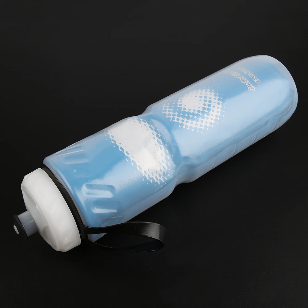 710 мл велосипедная бутылка для воды на открытом воздухе, двухслойная Тепловая Спортивная бутылка для горячей и холодной воды, велосипедная бутылка для воды, оборудование для велоспорта