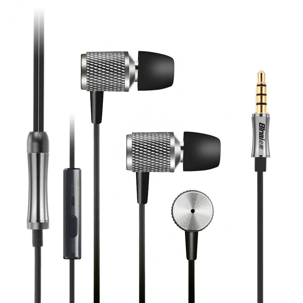 

Binai AH-1 Professional Music Fever Earphone High Resolution DSP Audio Amplifier Chip Earbuds HiFi HD Sounds 3.5mm Wired Headset