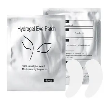 

50Pcs Eyelash Pad Gel Patch Lint Free Lashes Extension Eyepads Mask Hydrogel Eyepads Eye Patch for Eyelash Extension