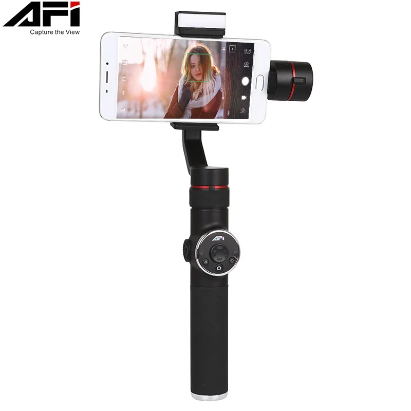 

AFI V5 Stabilizer Handheld Gimbal 3-Axis For 6inch Smartphone Stabilizer Cellular Phone Selfie Sticks For Gopro Action Camera