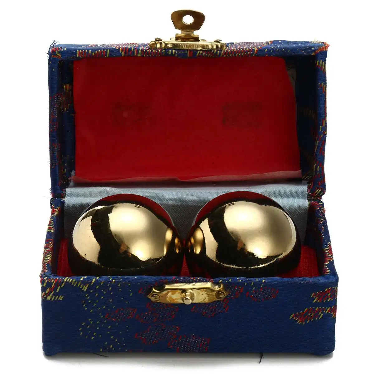 1Pair Metal Chinese Health Care Exercise Stress Hand Balls Relaxation