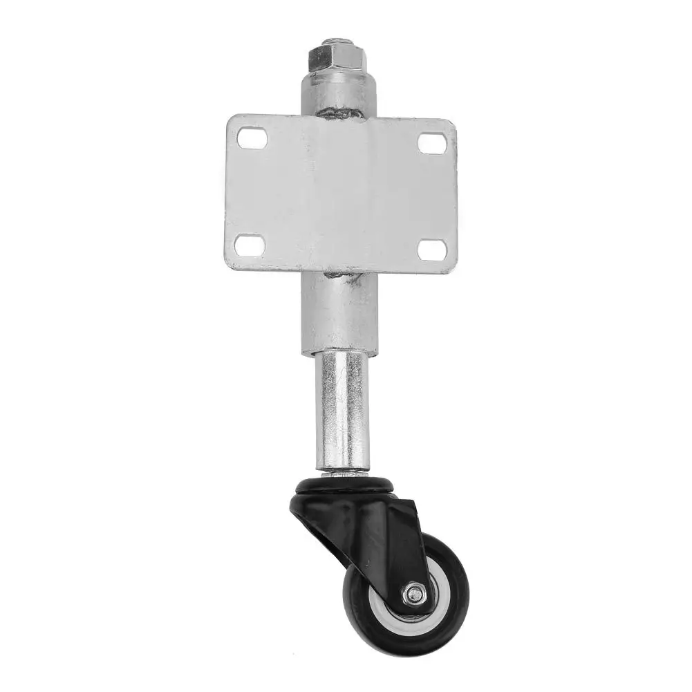 

2" PU Gate Wheel Spring Loaded Swivel Caster Heavy Duty 110lbs Load Capacity Spring Loaded Wheel