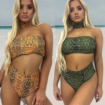 

Sexy Women Snack Bikini Set Push-Up Padded Swimwear Swimsuit Bathing Beachwear