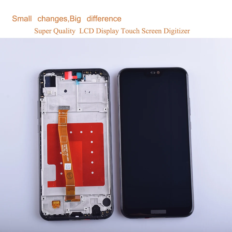10 шт./лот ЖК дисплей с рамкой для HUAWEI P20 Lite экран ANE LX1 LX3 Nova 3e в сборе|Экраны