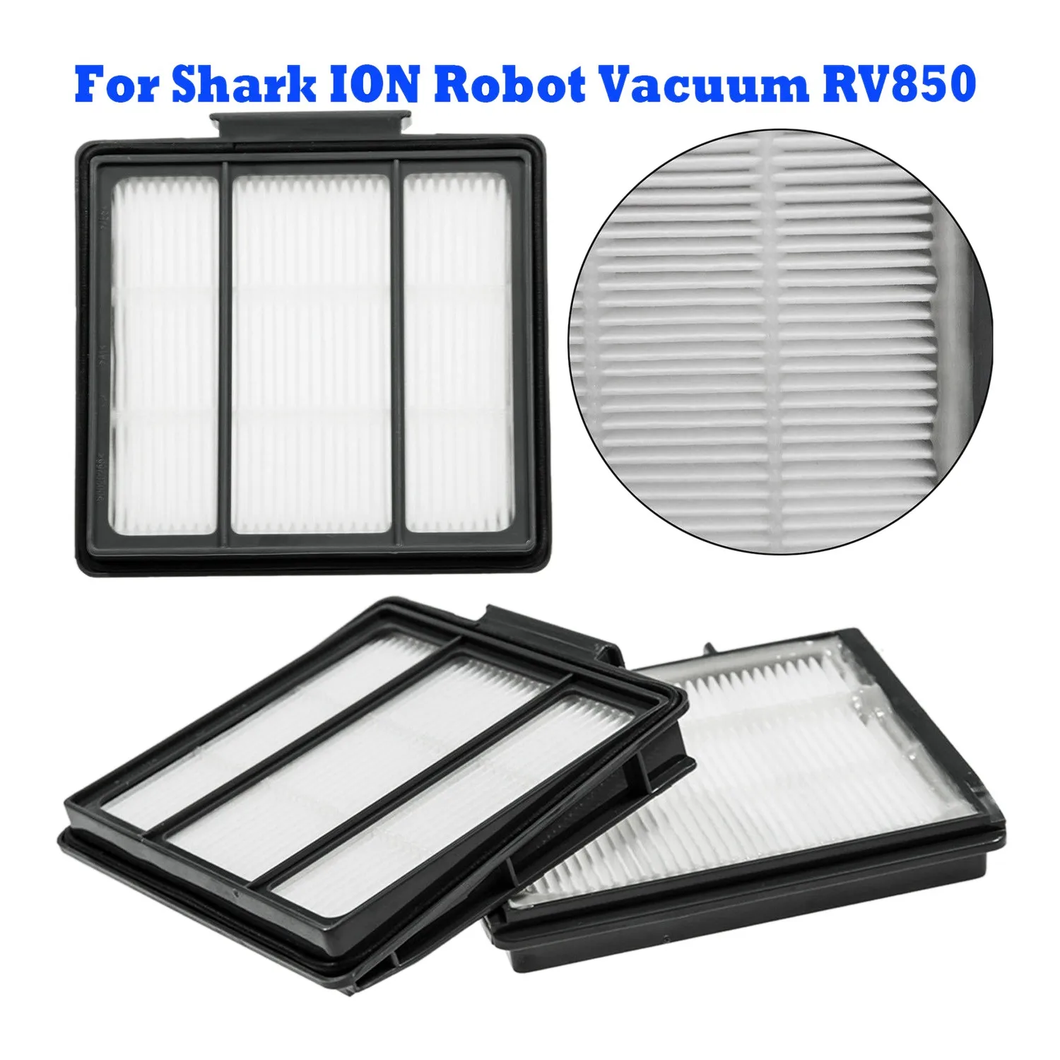 

Best Sell Vacuum Cleaner Hepa Filter Kit Replacement For Shark ION Robot Vacuum RV850 With Wlan