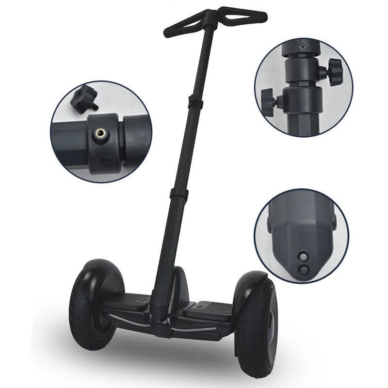 for Ninebot MINI PRO Segway Adjustable Handlebar Handle with Phone Bracket Black