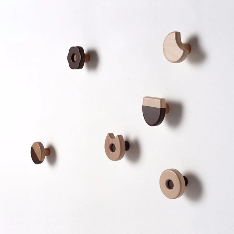

Wooden Coat Hooks Kids Room Children Clothing Shop Wall Decorations Cute Photography Props Home Decor Best Gifts For Kids