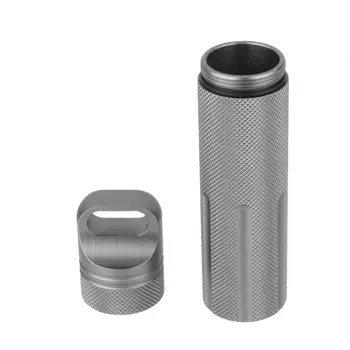 

DSGS Outdoor Survival Waterproof Storage Seal Bottle - Gray