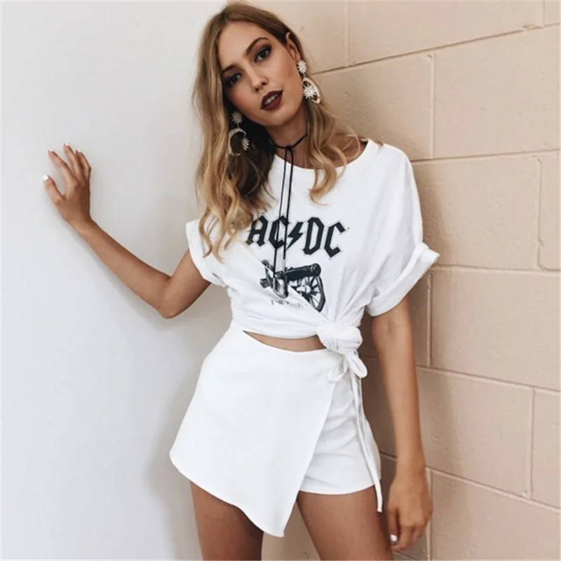 Loose Casual Solid Shorts Women Slim High Waist Short Zipper Back Irregular Sexy Shorts Womens Clothing