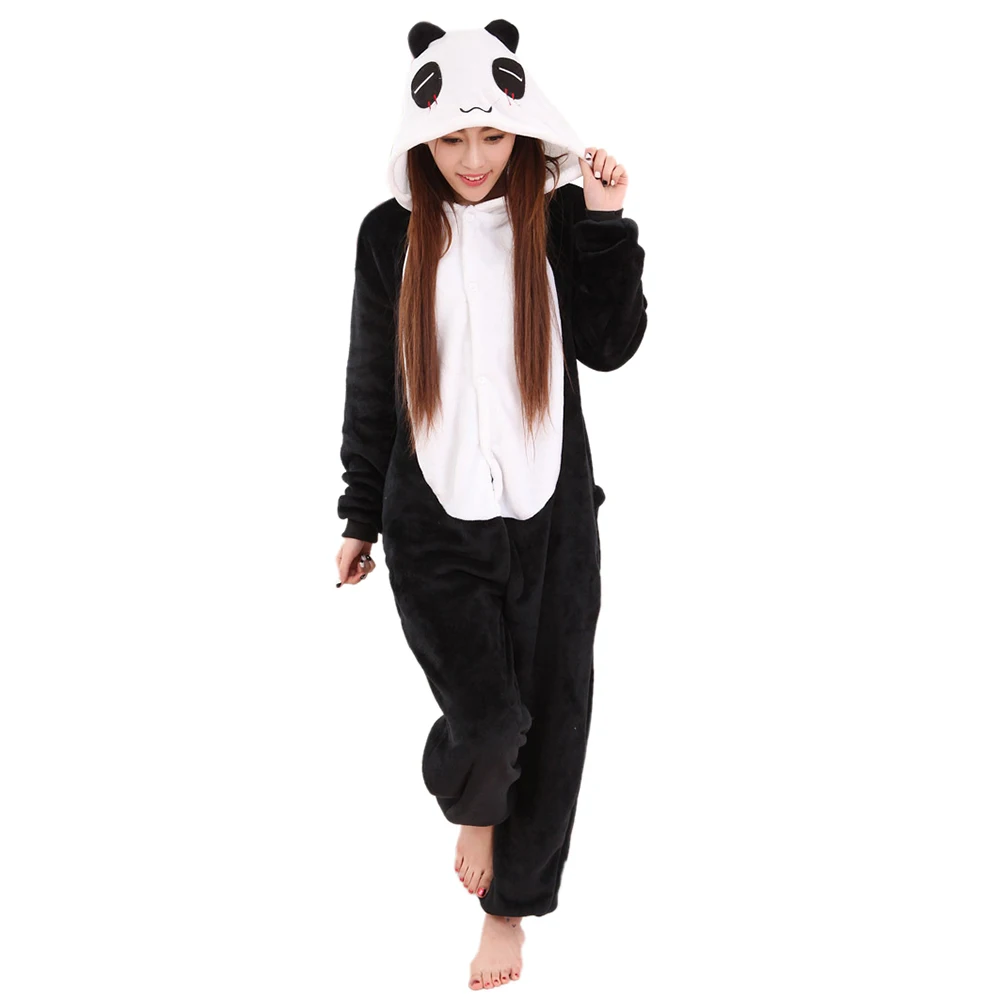 

Women Men from Unisex Fleece Animal rompers pajamas form to have for Halloween costumes