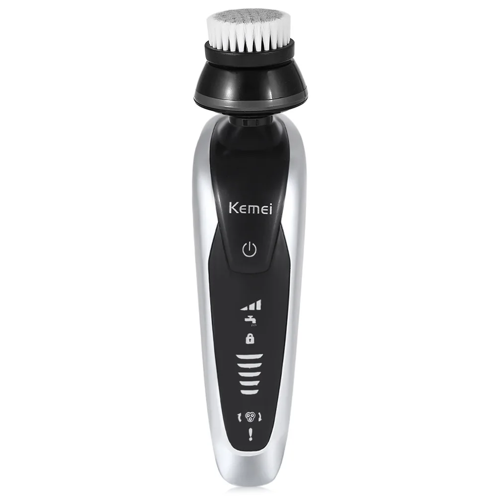 Kemei Km 8867 7 в 1 Мужская 3D электробритва многофункциональный триммер для бороды