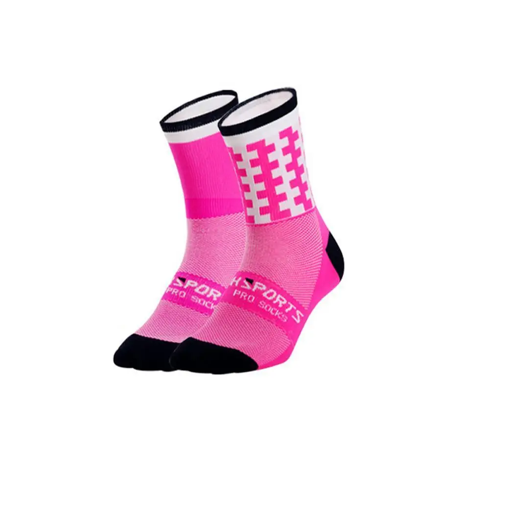 Professional Outdoor Sport Running Cycling Compression Grid Mesh Climbing Socks All Seasons Letter | Спорт и развлечения