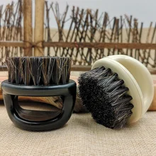 100 шт щетка для бороды Парикмахерская щетка для бритья волос для лица щетка для шеи метелка для лица для парикмахерских Мода