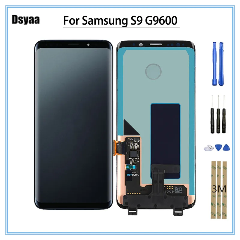 

100% Tested Display For Samsung S9 G9600 LCD Touch Screen Digitizer Replacement Parts 5.8 inch For Samsung S9 LCD