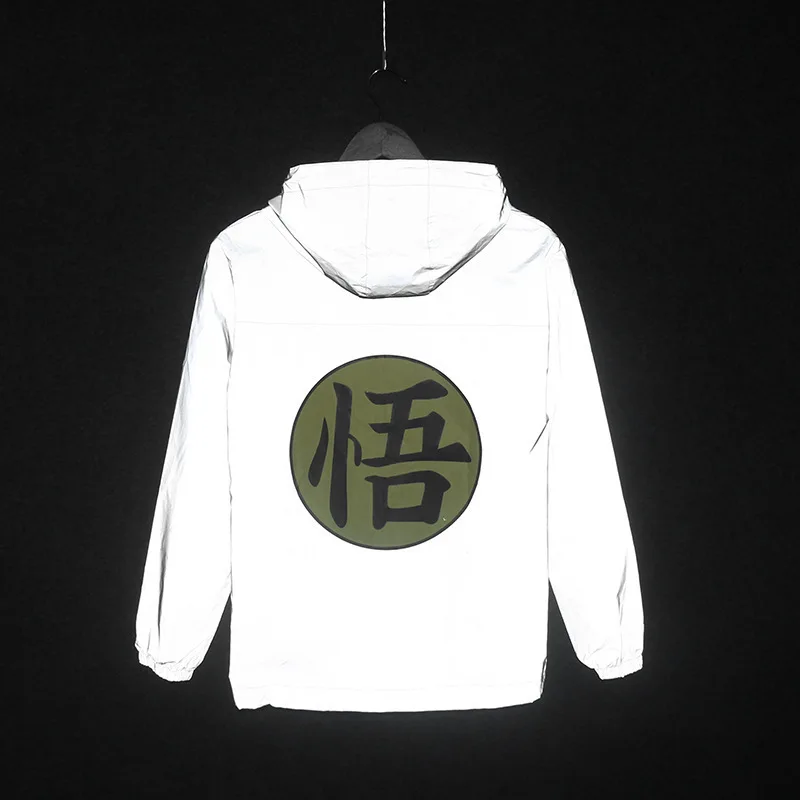 WOMEN hip hop windbreaker Waterproof hooded Jacket women