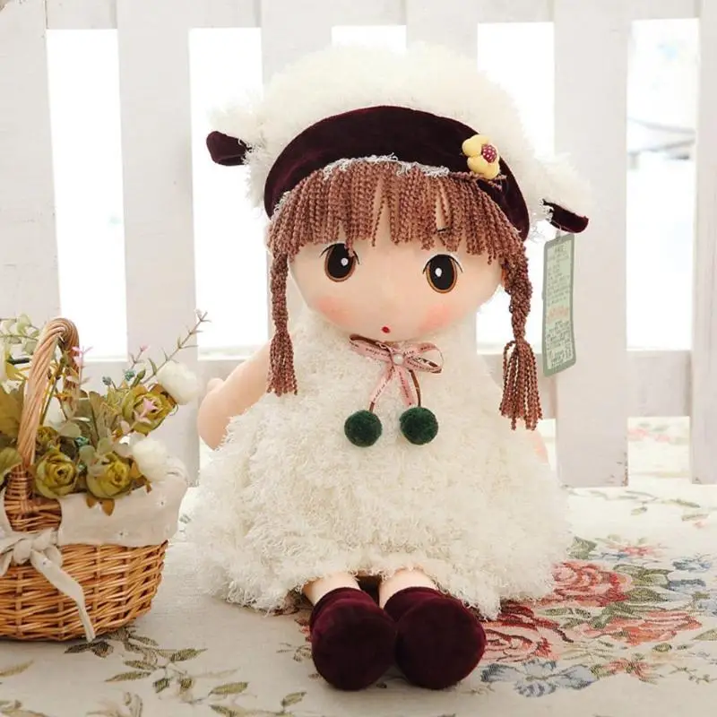 Мягкие куклы тряпичная кукла мягкая плюшевая модель для девочек детский подарок