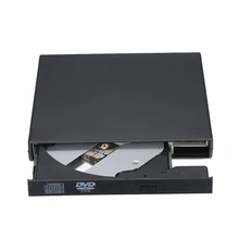 USB внешний DVD/CD читатель игрока Портативный Plug And Play USB2.0 внешний диск для Windows Laptpo DVD-ROM компьютеры w/USB Порты и разъёмы