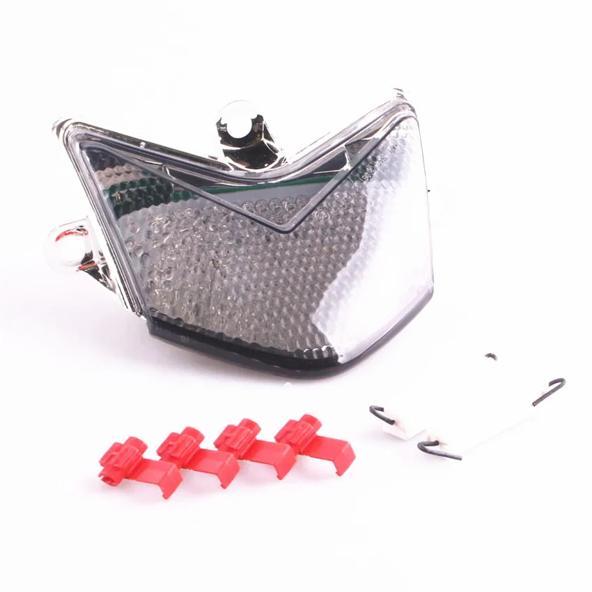 

Smoke LED Integrated Turn Signal Tail Light For Kawasaki Ninja ZX10R 2004 2005 Motorcycle