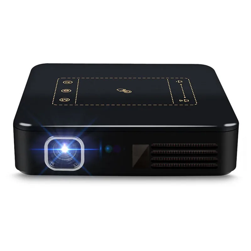 

Android 7.1 Pocket Mini Projector D13 4K Smart TouchPad Pico DLP Portable LED WIFI Bluetooth 8000mAh Battery Home Theater