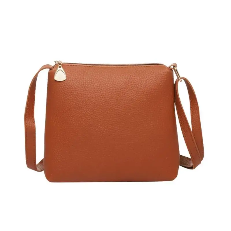 

2018 New Casual Women Messenger Solid Small Handbags And Purse Shoulder Bag PU Leather Crossbody Hand Bags And Purse