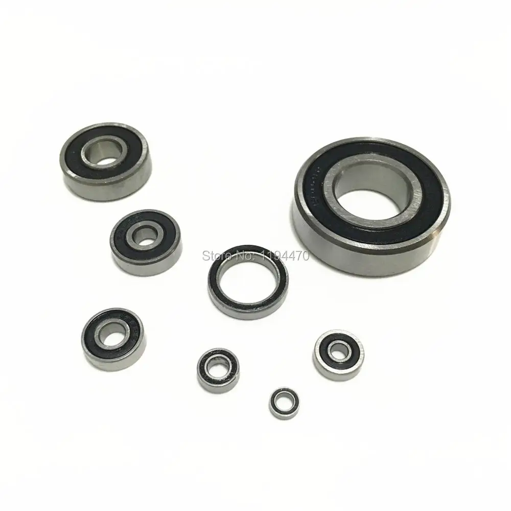 1-10 шт. 6700 6701 6702 6703 6704 6705 6706 2RS резиновый герметичный шарикоподшипник с глубоким