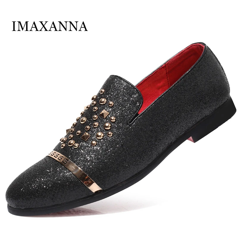 IMAXANNA новые весенние мужские классические туфли деловые офисные роскошные модные