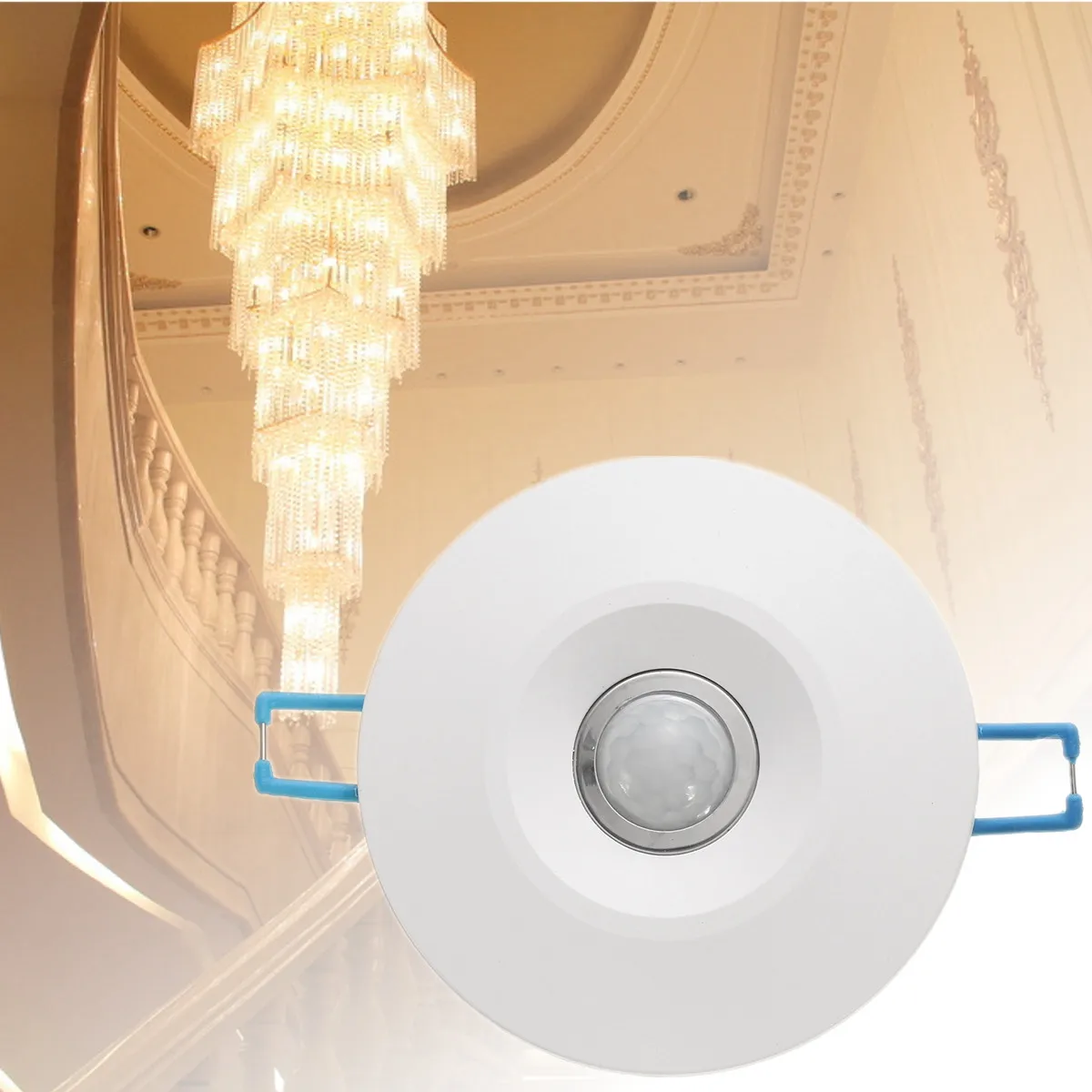 

360 Degree Infrared IR Ceiling Wall Recessed Motion Sensor Detector Auto Light Switch New