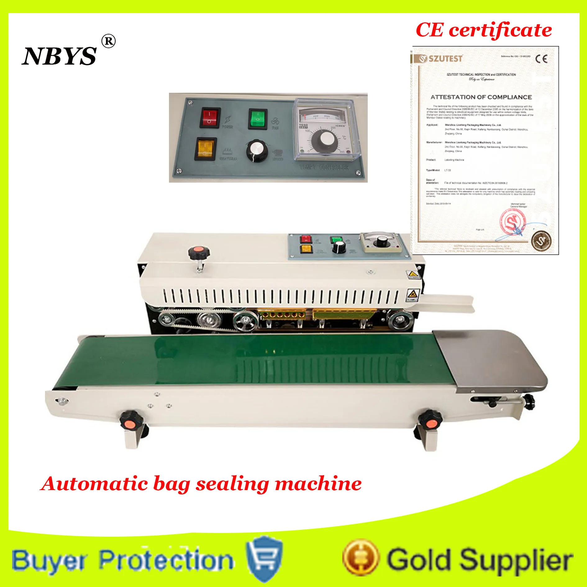 

Automatic Film Impulse Sealer Semi Auto Sealing Machine Continuous Plastic Aluminum Bag Seal Heat Printing Date Free Shipping