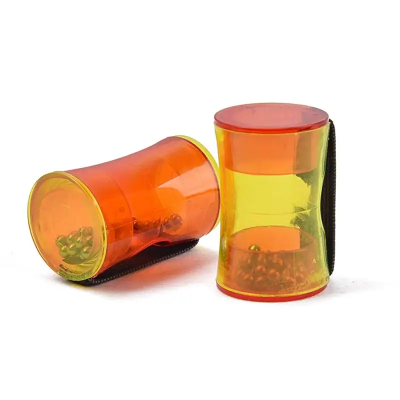 

2pcs Instrument Rhythm Sand Shaker Music Finger Ring Finger Shot for Ukulele Guitar Banjo
