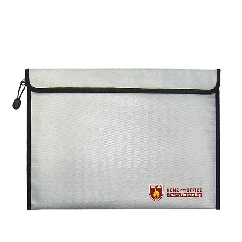 

280X380mm Fireproof Money Document Bag Storage Safe Waterproof Fire Protection~