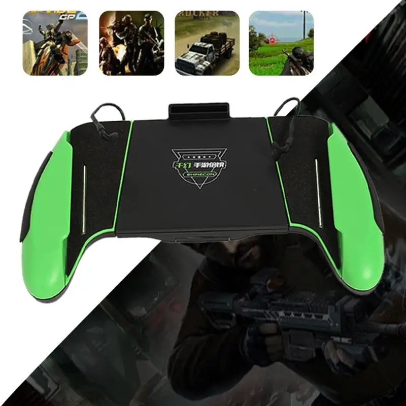

Smart phone Gamepad Trigger Fire Button Key Mobile Games Shooter Controller For PUBG Stand for Iphone Xiaomi Holder Handle