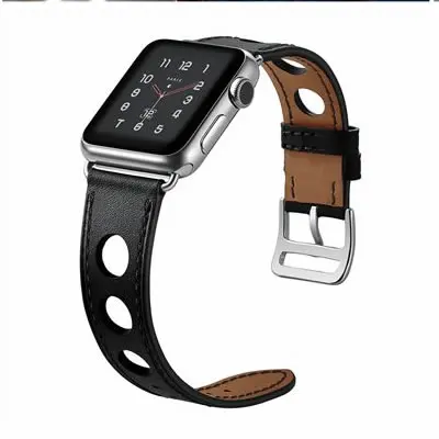 For Apple Watch Series 4 Newest Genuine Leather Watch Band Wrist Strap For Apple Series 3 2 1 herm Watchbands 40-44mm Bracelet