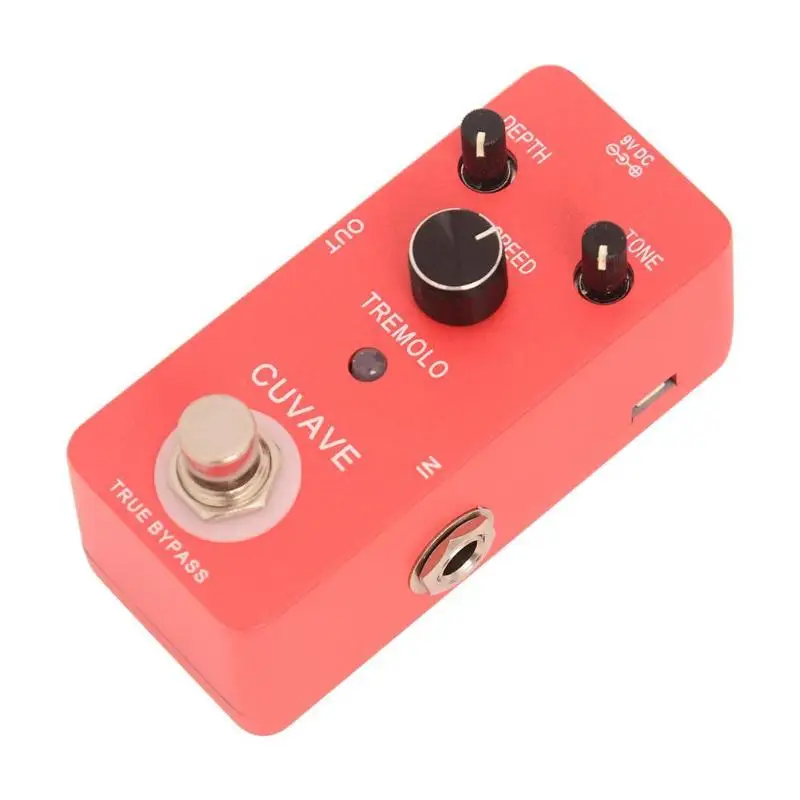 Micro Electric Guitar Effect Pedal Mini Optical Tremolo Guitar Pedal True Bypas Guitar Parts & Accessorie Micro Electric Guitar Effect Pedal Mini Optical Tremolo Guitar Pedal True Bypas Guitar Parts & Accessorie