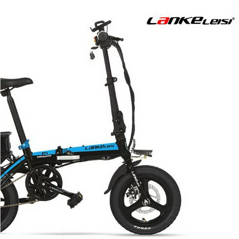 LANKELEISI 14-inch 48V lithium battery electric car Hybrid Electric Bicycle ultra-light Easy Carry mini adult e-bike LANKELEISI 14-inch 48V lithium battery electric car Hybrid Electric Bicycle ultra-light Easy Carry mini adult e-bike
