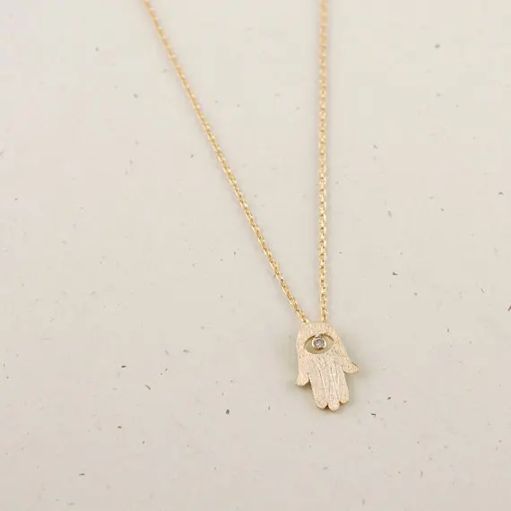 Hamsa Necklace in Gold.jpg