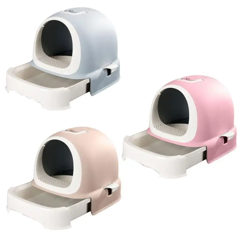 

Cat Sand Pot Closed Cat Sanitation Deodorization Extra Large Flower Pot Products Drawer Cat Sand Green Plastic Drawer Design