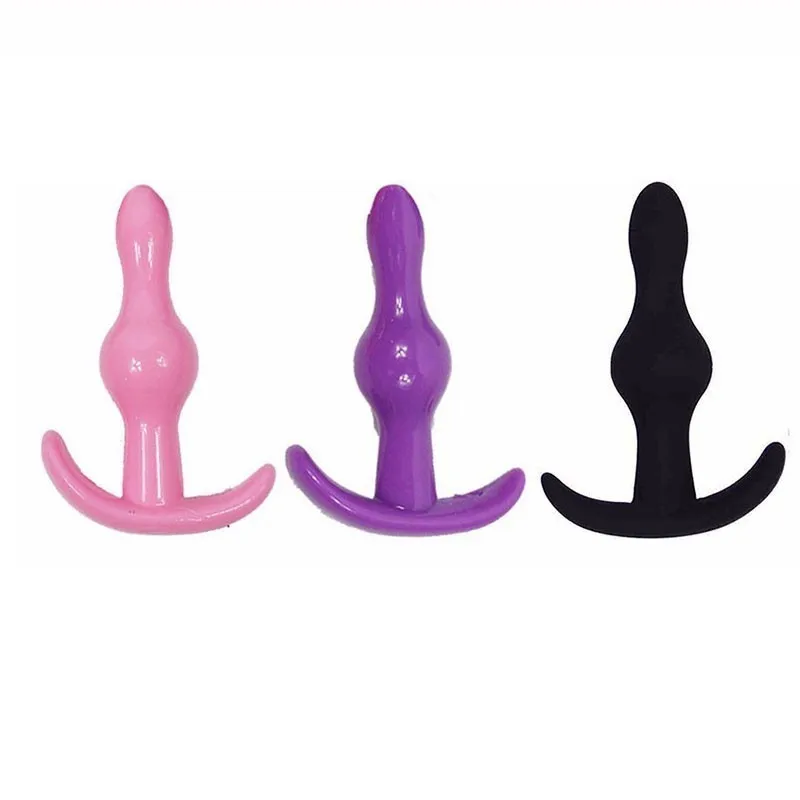 Sex Toys Silicone Anal 2 Beads Plug G Spot Stimulate Butt Male Prostate Massager Adult Masturbation Product |