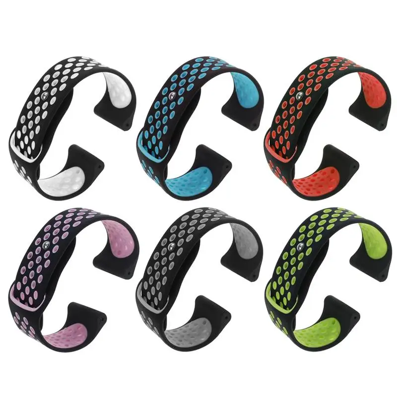

Silicone Sports Breathable Watch Band Wrist Strap 26MM For Garmin Fenix 5X Fenix 3 Smart Watch Adjustable