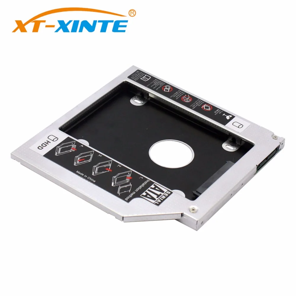 HDD Caddy 9 мм 9,5 мм 12,7 мм Алюминий Optibay SATA 3,0 коробка для жесткого диска корпус DVD адаптер 2,5 SSD 2 ТБ для ноутбука CD-ROM